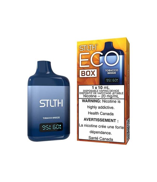STLTH Tobacco Breeze STLTH Eco Box 10ml Rechargeable Disposable