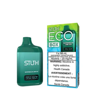 Watermelon Lime Ice STLTH Eco Box 10ml Rechargeable Disposable