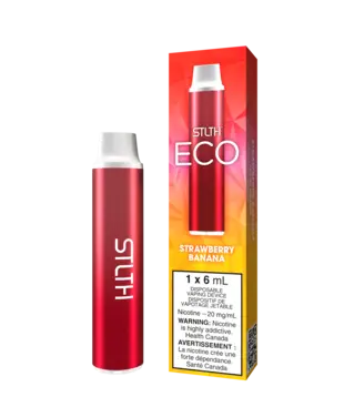Strawberry Banana STLTH Eco 6ml Disposable