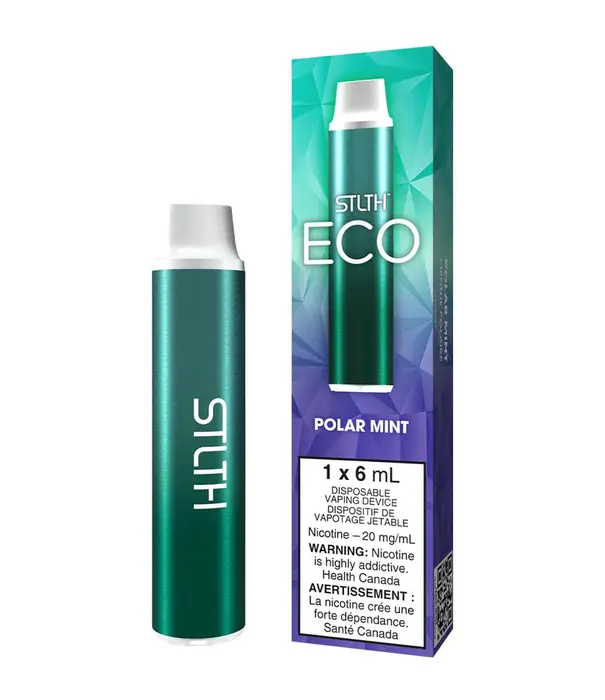 STLTH Polar Mint Zero Nicotine STLTH Eco 6ml Disposable