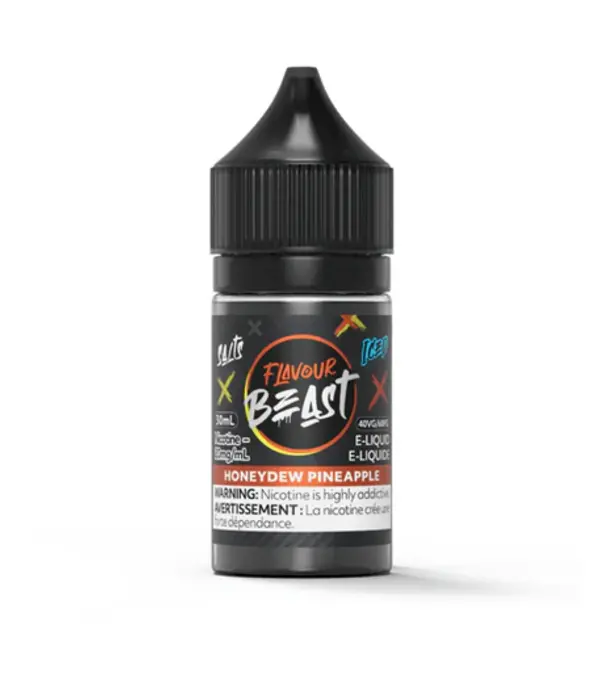 Flavour Beast Honeydew Pineapple Ice 20mg Flavour Beast Nic Salt 30ml E-liquid