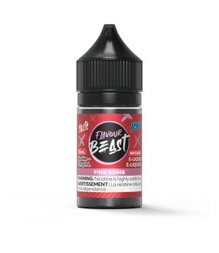 Pink Bomb Ice 20mg Flavour Beast Nic Salt 30ml E-liquid