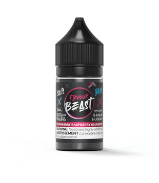 Strawberry Raspberry Blueberry Ice 20mg Flavour Beast Nic Salt 30ml E-liquid