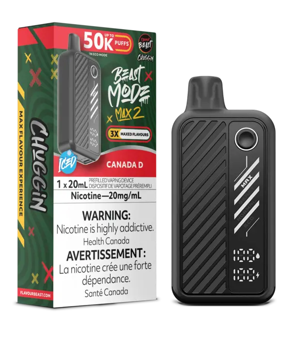 Flavour Beast Canada D Ice Flavour Beast Beast Mode Max 2 50k Rechargeable Disposable