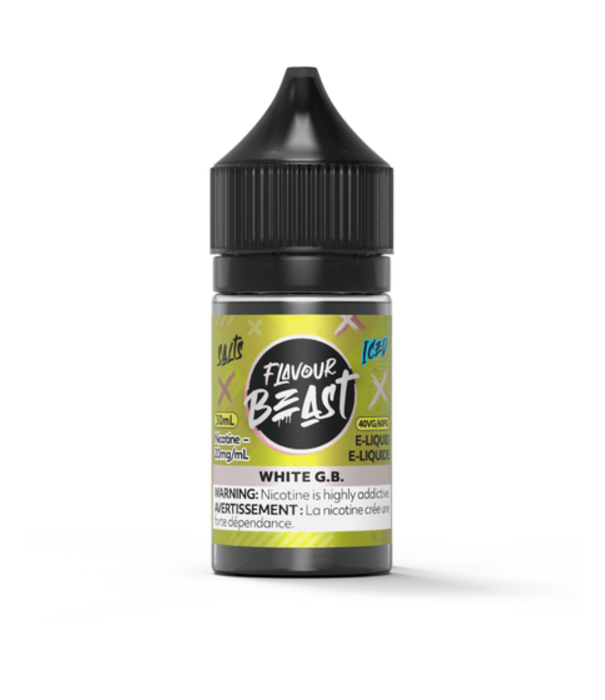 Flavour Beast White G.B. Ice 20mg Flavour Beast Nic Salt 30ml E-liquiid