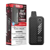 Red Classic Ice Flavour Beast Beast Mode Max 2 50k Rechargeable Disposable