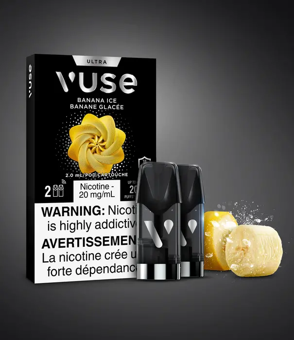 Vuse Banana Ice 20mg Vuse Ultra Pod 1 Pack