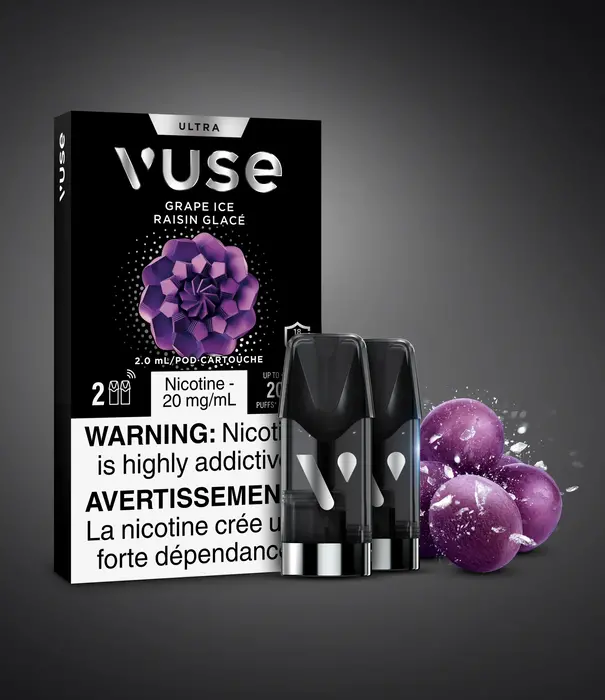 Vuse Grape Ice 20mg Vuse Ultra Pod 1 Pack