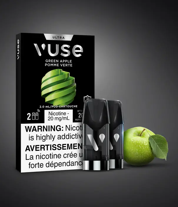 Vuse Green Apple 20mg. Use Ultra Carton