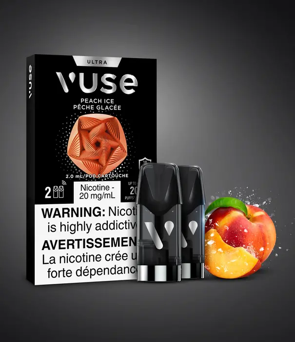 Vuse Peach Ice 20mg Vuse Ultra Carton