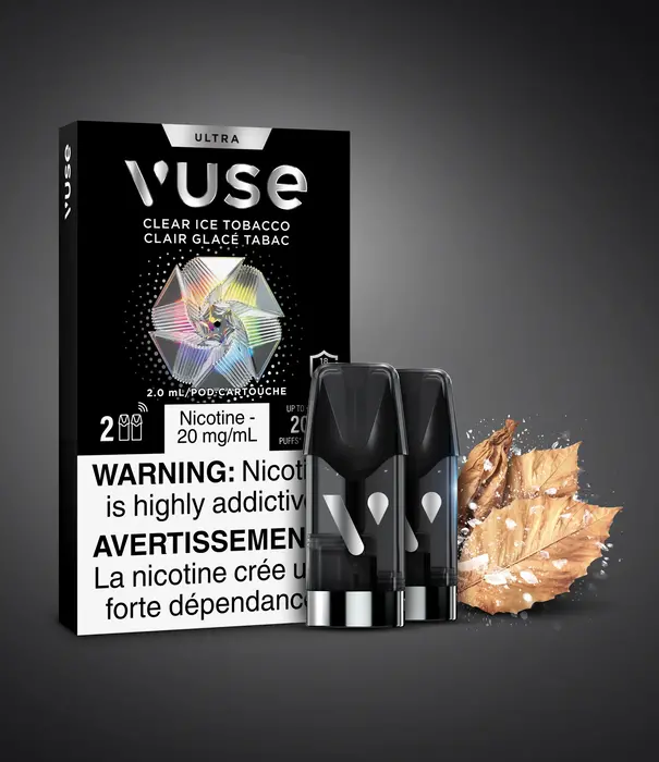 Vuse Clear Tobacco Ice 20mg Vuse Ultra Carton