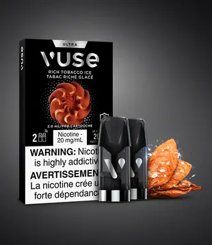 Rich Tobacco Ice 20mg Vuse Ultra Pod 1 Pack