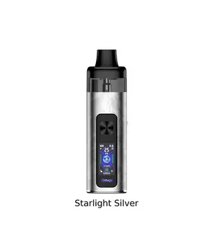 Starlight Silver Uwell Typhos 25w Open Pod Kit (CRC)