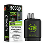 Green Dew Ice Flavour Beast Chuggin Level X G2 Ultra 50k Disposable Vape Pod