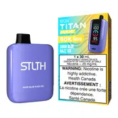 Sour Blue Razz Ice STLTH Titan Max 50k Rechargeable Disposable