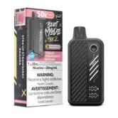 Str8 Up Strawberry Banana Ice Flavour Beast Beast Mode Max 2 50k Rechargeable Disposable