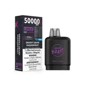 Groovy Grape Passionfruit Ice Flavour Beast Level X G2 50k Disposable Vape Pod