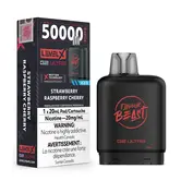 Strawberry Raspberry Cherry Ice Flavour Beast Level X G2 50k Disposable Vape Pod