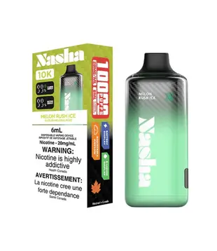 Melon Rush Ice Nasha 10k Rechargeable Disposable