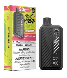 Watermelon G Flavour Beast Beast Mode Max 2 50k Rechargeable Disposable