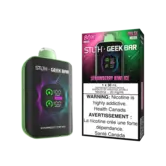 Strawberry Kiwi Ice STLTH X Geekbar 80k Rechargeable Disposable