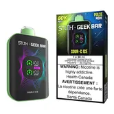 Sour C Ice STLTH X Geekbar 80k Rwchargeable Disposable