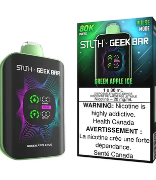 Great Apple Ice STLTH X Geekbar 80k Rechargeable Disposable