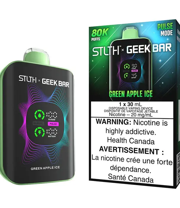 STLTH Great Apple Ice STLTH X Geekbar 80k Rechargeable Disposable