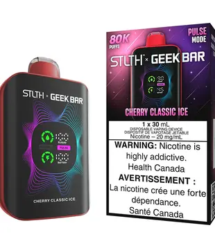 Cherry Classic Ice STLTH X Geekbar 80k Rechargeable Disposable