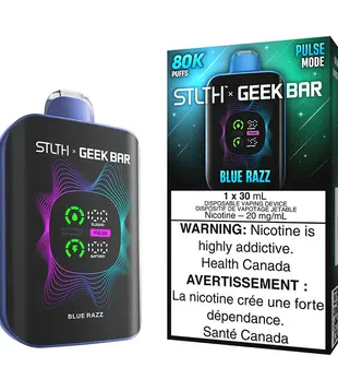 Blue Razz STLTH X Geekbar 80k Rechargeable Disposable