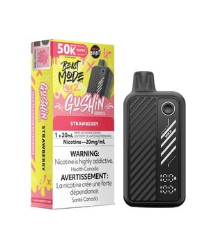 Strawberry Gushin Flavour Beast Beast Mode Max 2 50k Rechargeable Disposable