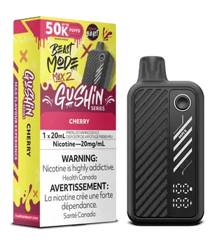 Cherry Gushin Flavour Beast Beast Mode Max 2 50k Rechargeable Disposable