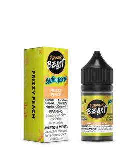 Frizzy Peach Ice 20mg Flavour Beast Nic Salt 30ml E-liquid