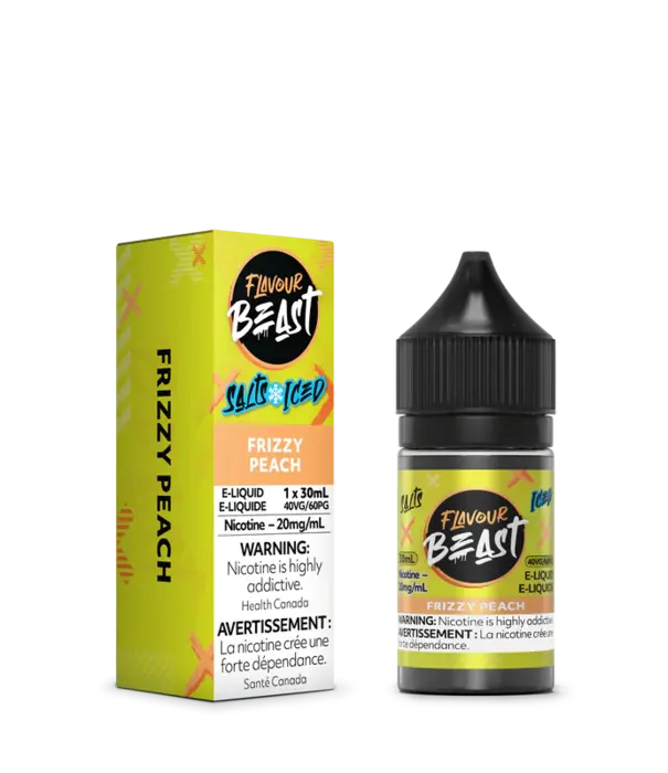Flavour Beast Frizzy Peach Ice 20mg Flavour Beast Nic Salt 30ml E-liquid