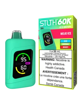 Mojo Ice STLTH 60k Rechargeable Disposable