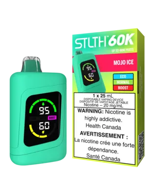 Mojo Ice STLTH 60k Rechargeable Disposable