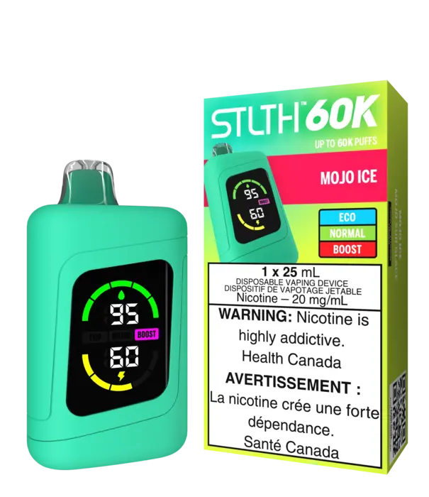STLTH Mojo Ice STLTH 60k Rechargeable Disposable