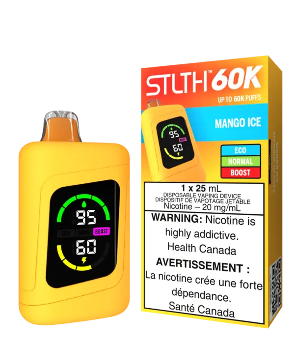 STLTH Mango Ice STLTH 60k Rechargeable Disposable