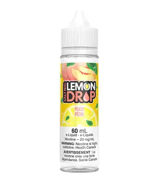 Peach 20mg Lemon Drop Nic Salt 60ml E-liquid