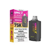 Swedish Ripper X by RUFPUF 75k Disposable Vape Pod
