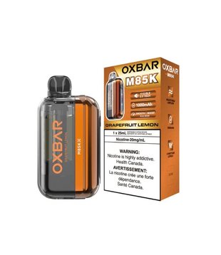 Grapefruit Lemon OxBar M85K Rechargeable Disposable