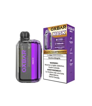 Grape Raspberry OxBar M85K Rechargeable Disposable