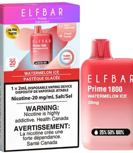 Watermelon Ice Elfbar 1800 Disposable