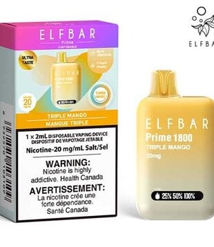 Triple Mango Elfbar 1800 Disposable