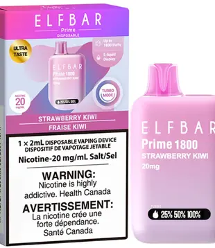 Strawberry Kiwi Elfbar 1800 Disposable