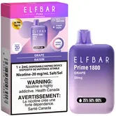 Grape Elfbar 1800 Disposable