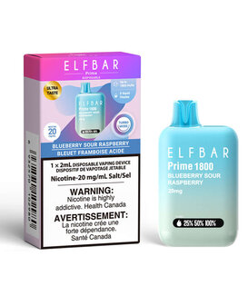 Blueberry Sour Raspberry Elfbar 1800 Disposable
