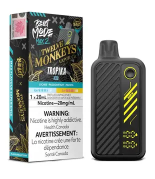 Tropika Ice Flavour Beast Beast Mode Max 2 50k Rechargeable Disposable