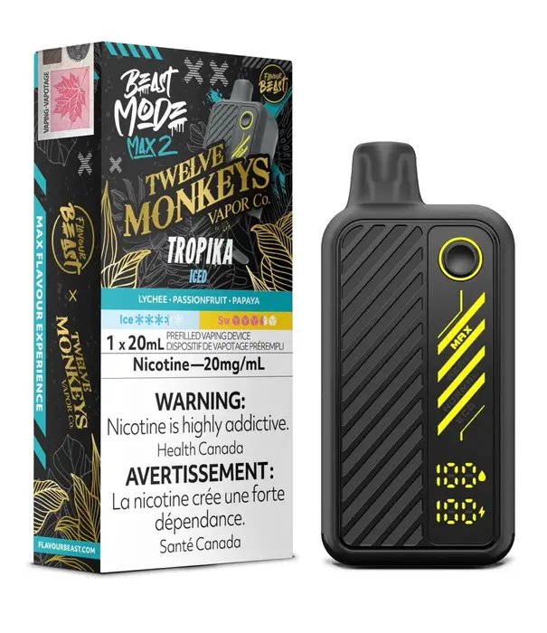 Flavour Beast Tropika Ice Flavour Beast Beast Mode Max 2 50k Rechargeable Disposable