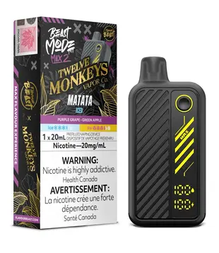 Matata Ice Flavour Beast Twelve Monkeys Beast Mode Max 2 50k Rechargeable Disposable